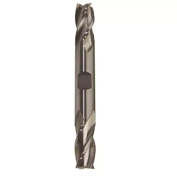 Drill America 1/2 in. x 1/2 in. Shank High Speed Steel Double End Mill Specialty Bit with 4-Flute