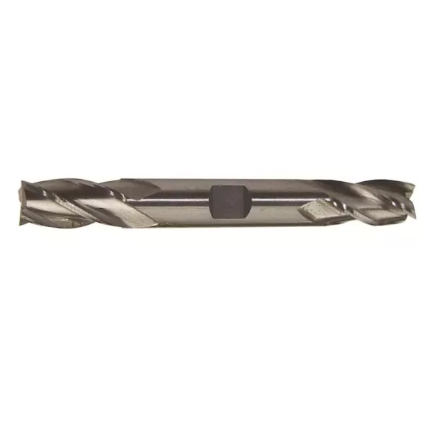 Drill America 1/2 in. x 1/2 in. Shank High Speed Steel Double End Mill Specialty Bit with 4-Flute