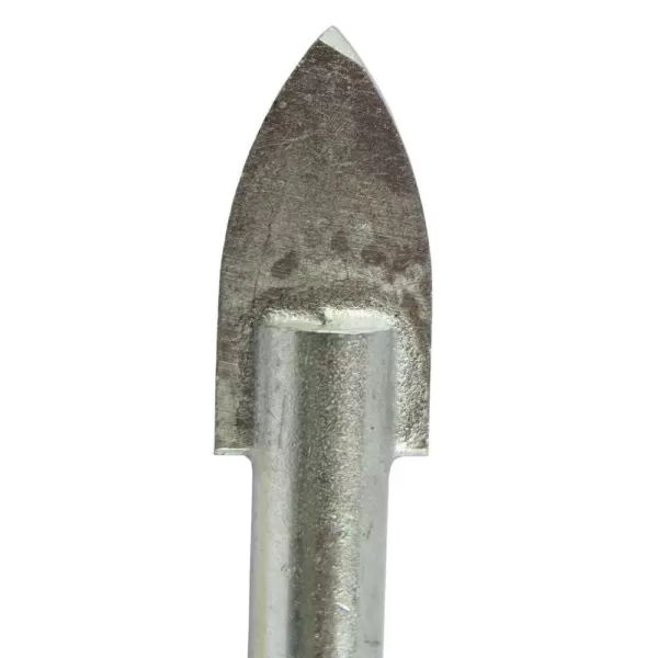 Drill America 1/2 in. Carbide Tipped Glass and Tile Drill Bit