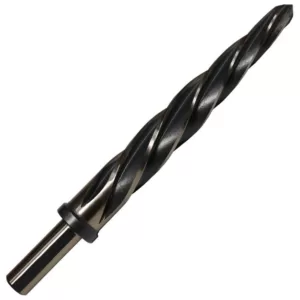 Drill America 5/8 in. High Speed Steel Black and Gold Bridge/Construction Reamer Bit with 1/2 in. Shank