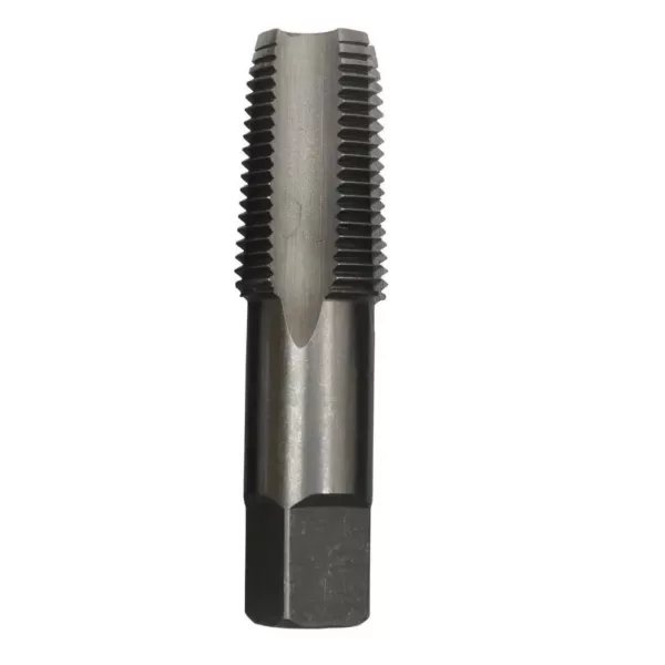 Drill America 1/8 in., 1/4 in., 3/8 in., 1/2 in., 3/4 in. and 1 in. Carbon Steel NPT Pipe Tap Set (6-Piece)