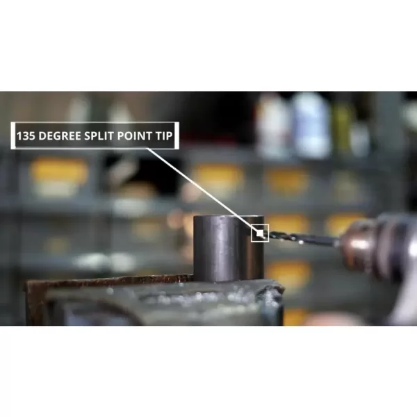 Drill America Mechanics Length High Speed Steel Drill Bit Set in Round Case (29-Piece)
