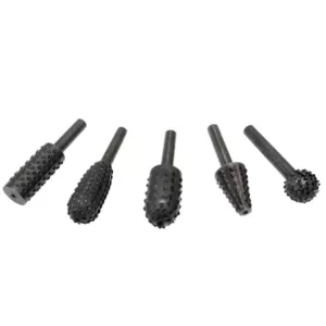 eazypower 5-Pieces 1/4 in. Shank Rotary Rasp Asst