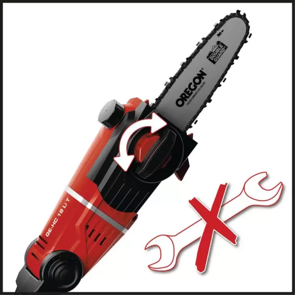 Einhell PXC 18-Volt Cordless Telescoping Multi-Tool, 8 in. Pole Saw, 18 in. Hedge Trimmer Kit (w/ 3.0-Ah Battery + Fast Charger)