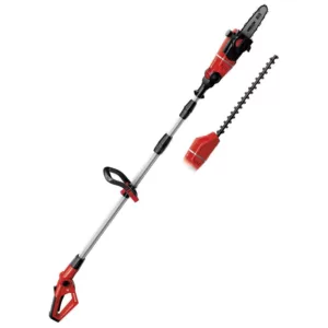 Einhell PXC 18-Volt Cordless Telescoping Multi-Tool, 8 in. Pole Saw, 18 in. Hedge Trimmer Kit (w/ 3.0-Ah Battery + Fast Charger)