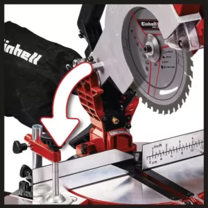 Einhell PXC 18-Volt Cordless 8.5 in. 3,000-RPM Compound Single-Bevel Miter Saw Kit (w/ 3.0-Ah Battery and Fast Charger)
