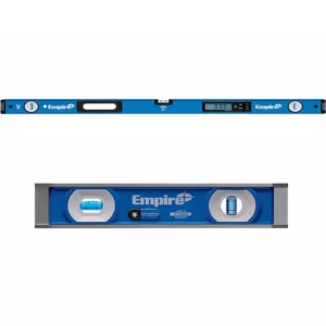 Empire 48 in. True Blue Digital Level with UltraView LED 9 in. Torpedo Level