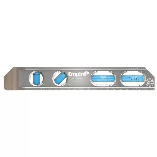 Empire 72 in. Digital Box Level with Case 8 in. Magnetic Torpedo Level and Rafter Square in True Blue