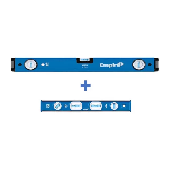 Empire 24 in. Box Level with 12 in. Magnetic Level