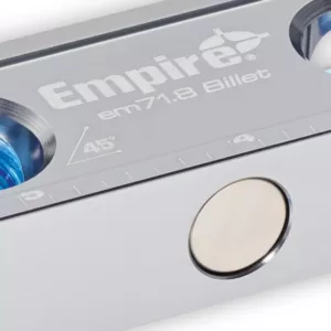 Empire 8 in. True Blue Magnetic Billet Torpedo Level