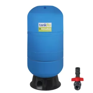 Express Water tankRO – RO Water Filtration System Expansion Tank – 40 Gallon Water Capacity – Reverse Osmosis Storage Pressure Tank