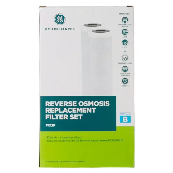 GE Reverse Osmosis Replacement Filter Set