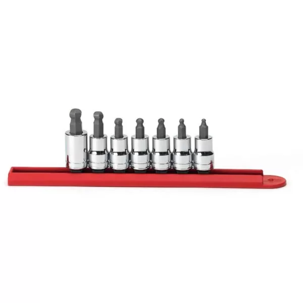 GEARWRENCH 3/8 in. Drive SAE Ball Hex Set (7-Piece)