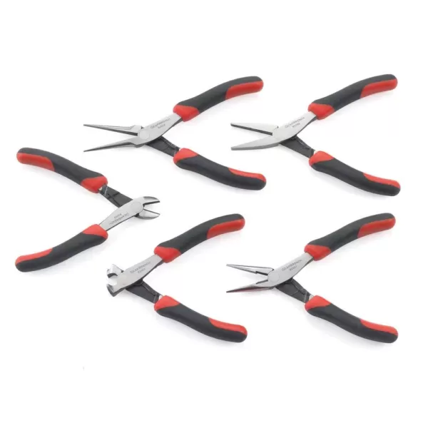 GEARWRENCH Mixed Mini Dual Material Plier Set (5-Piece)