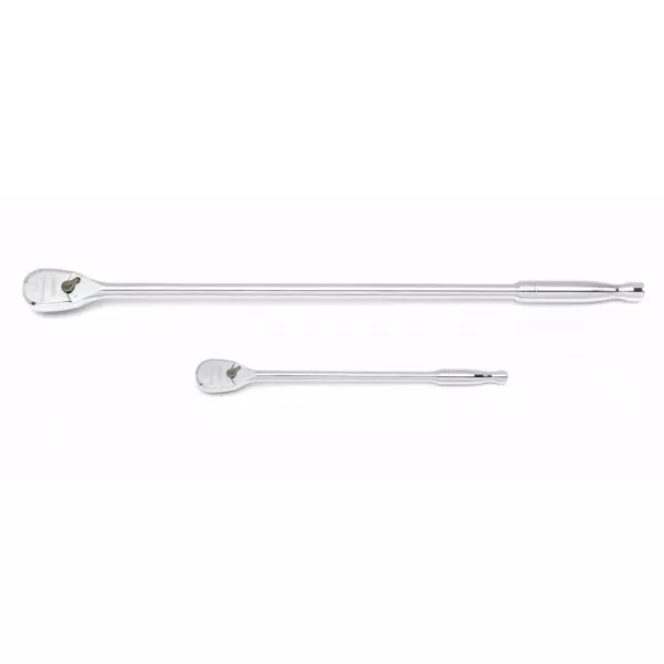 GEARWRENCH 1/4 in. and 3/8 in. Drive 120 XP Extra-Long Handle Teardrop Ratchet Set (2-Piece)