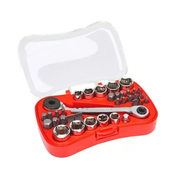 GEARWRENCH 1/4 in. Drive Micro Driver and Socket Set (35-Piece)