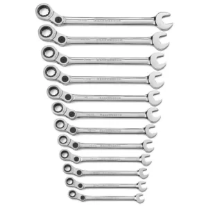 GEARWRENCH Indexing Combination Ratcheting Wrench Set (12-Piece)