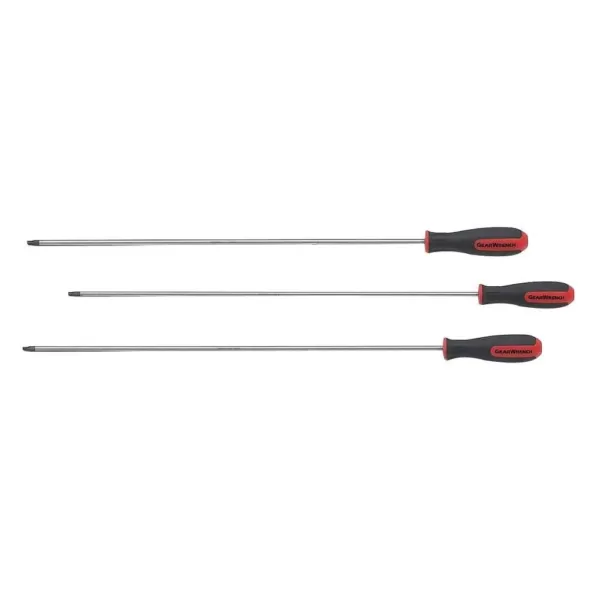 GEARWRENCH Long Torx Dual Material Screwdriver Set (3-Piece)