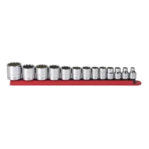 GEARWRENCH 3/8 in. Drive SAE 12-Point Standard Socket Set (13-Piece)