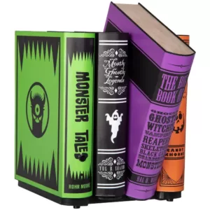 Gemmy Animated Decor-Moving Books-Colorful Monster Tales
