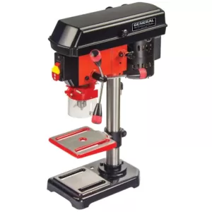 General International 8 in. Drill Press with Variable Speed and Laser System