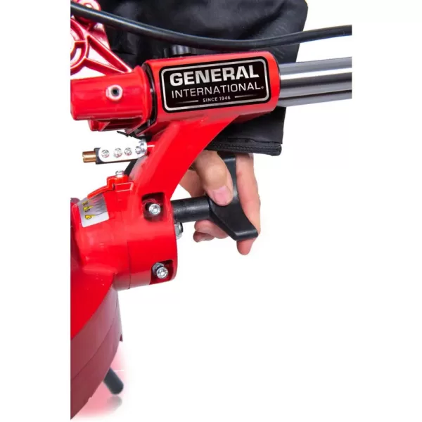 General International 15 Amp 10 in. Sliding Miter Saw with Laser Guidance System