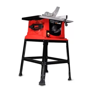 General International 13 Amp 10 in. Table Saw with Stand