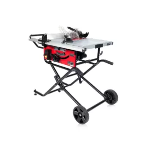 General International 15 Amp 10 in. Commercial Bench-Top Table Saw with Portable Stand