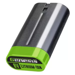 Genesis 8-Volt GLAB08B Lithium-Ion Rechargeable Battery Pack Replacement