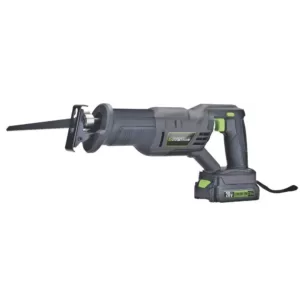 Genesis 20-Volt Lithium-ion Cordless Variable Speed Quick-Change Reciprocating Saw with Battery, Charger and 2 Blades