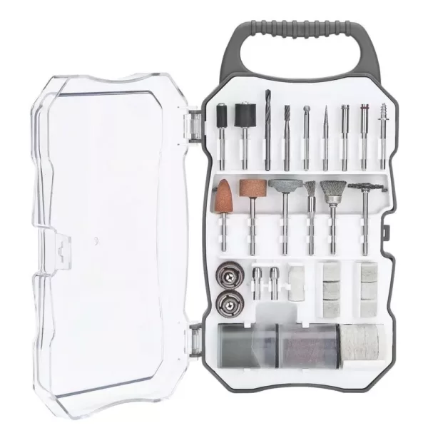 Genesis Universal Rotary Tool Accessory Set with Durable Carrying Case (70-Piece)