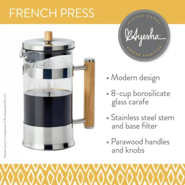 Ayesha Curry 8-Cup Glass French Press