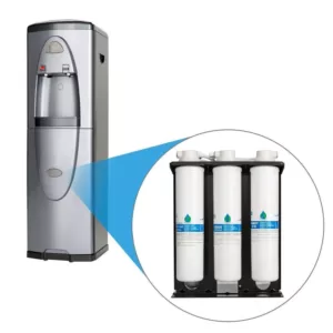 Global Water Bluline G3 Series Ultra Filtration Hot and Cold Bottleless Water Cooler with UV Light and Nano Filter