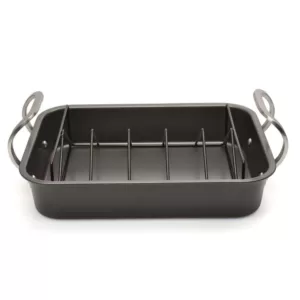 BergHOFF EarthChef 13 in. Carbon Steel Non-Stick Roaster with Rack