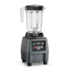 Waring Commercial CB15 128 oz. 3-Speed Clear Blender Grey with 3.75 HP and Electronic Touchpad Controls with Copolyester Jar