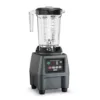 Waring Commercial CB15 128 oz. 3-Speed Grey Blender with 3.75 HP and Electronic Touchpad Controls with Countdown Timer