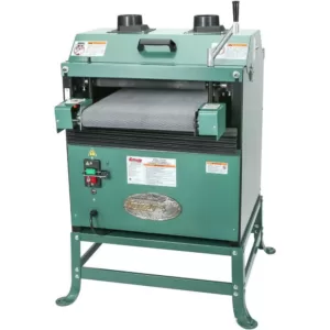 Grizzly Industrial 16 in. 2 HP Drum Sander with Rubber Conveyor