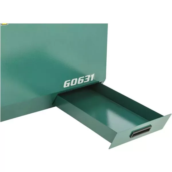 Grizzly Industrial 28 in. x 79 in. Extra-Long Downdraft Table