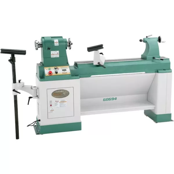 Grizzly Industrial 20 in. x 43 in. Heavy-Duty Variable-Speed Wood Lathe