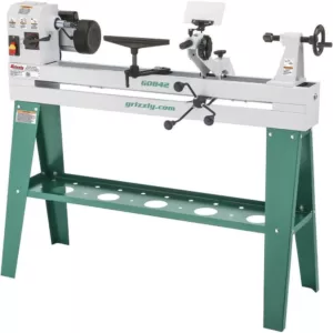 Grizzly Industrial 14 in. x 37 in. Wood Lathe with Copy Attachment