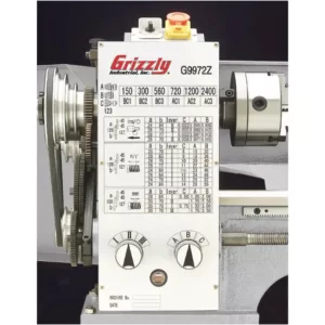 Grizzly Industrial 11 in. x 26 in. Bench Lathe with Gearbox