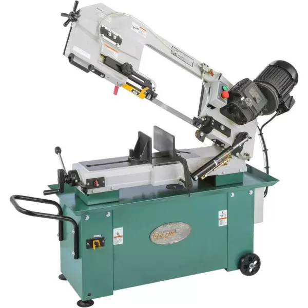 Grizzly Industrial 7 in. x 12 in. Geared Head Metal-Cutting Bandsaw