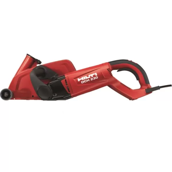 Hilti DCH 230 Dry Electric Hand Held 3-3/8 in. Diamond Cutter Kit and VC 300 17X Universal Wet and Dry 17 Gal. Tank Vacuum
