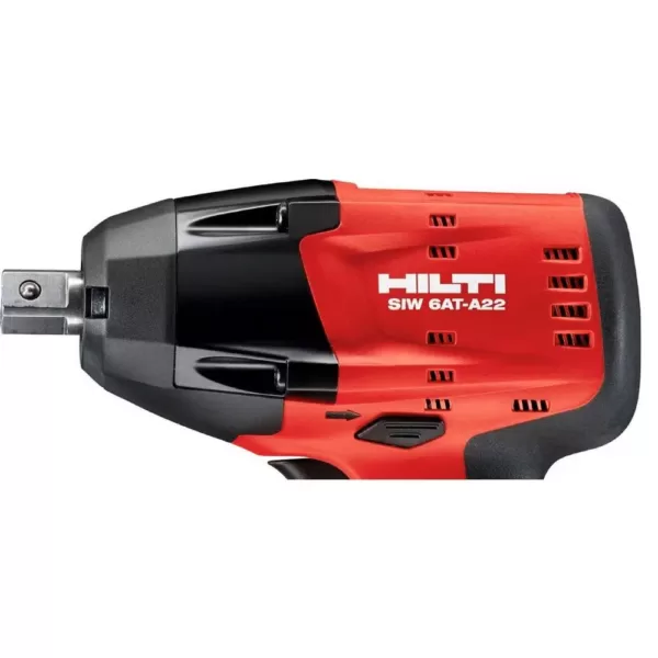 Hilti SIW 6-AT 22-Volt 1/2 in. Cordless Brushless Impact Wrench Kit with 4.0 Lithium-Ion Battery Pack Charger and Bag