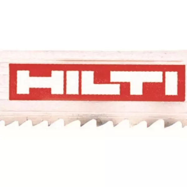 Hilti 3 in. 10 TPI to 21 TPI MD 77 Bi-Metal T-Shank Premium Jig Saw Blade for Cutting Thin to Thick Metal (5-Pack)