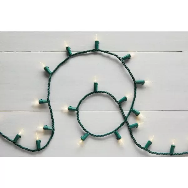 Home Accents Holiday 300-Light Mini Warm White LED Christmas Lights