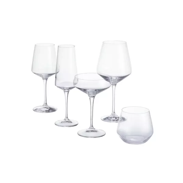 Home Decorators Collection Genoa 15.5 fl. oz. Lead-Free Crystal White Wine Glasses (Set of 8)