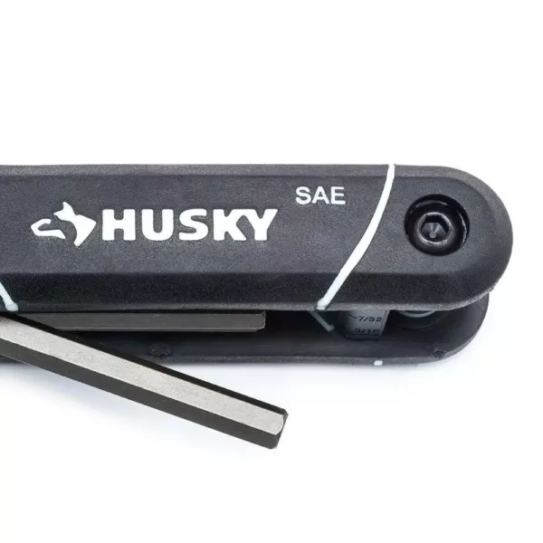 Husky SAE/Metric Folding Hex Key Set (17-Piece)