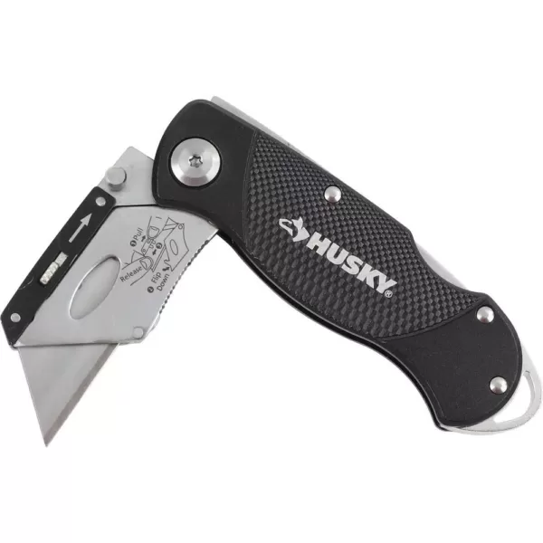 Husky Folding Lock-Back Utility Knife (3-Pack)