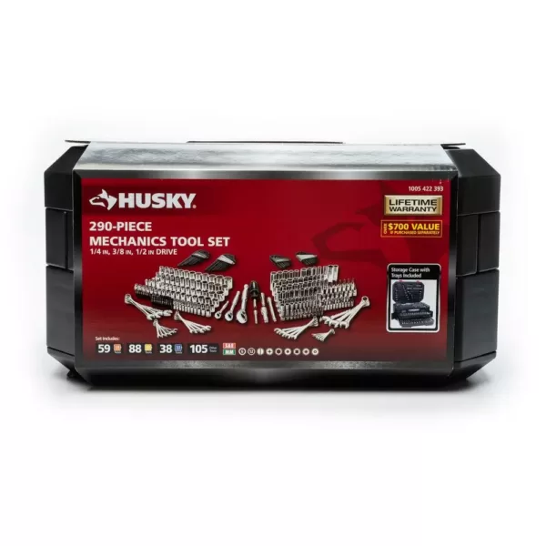 Husky Mechanics Tool Set (290-Piece)